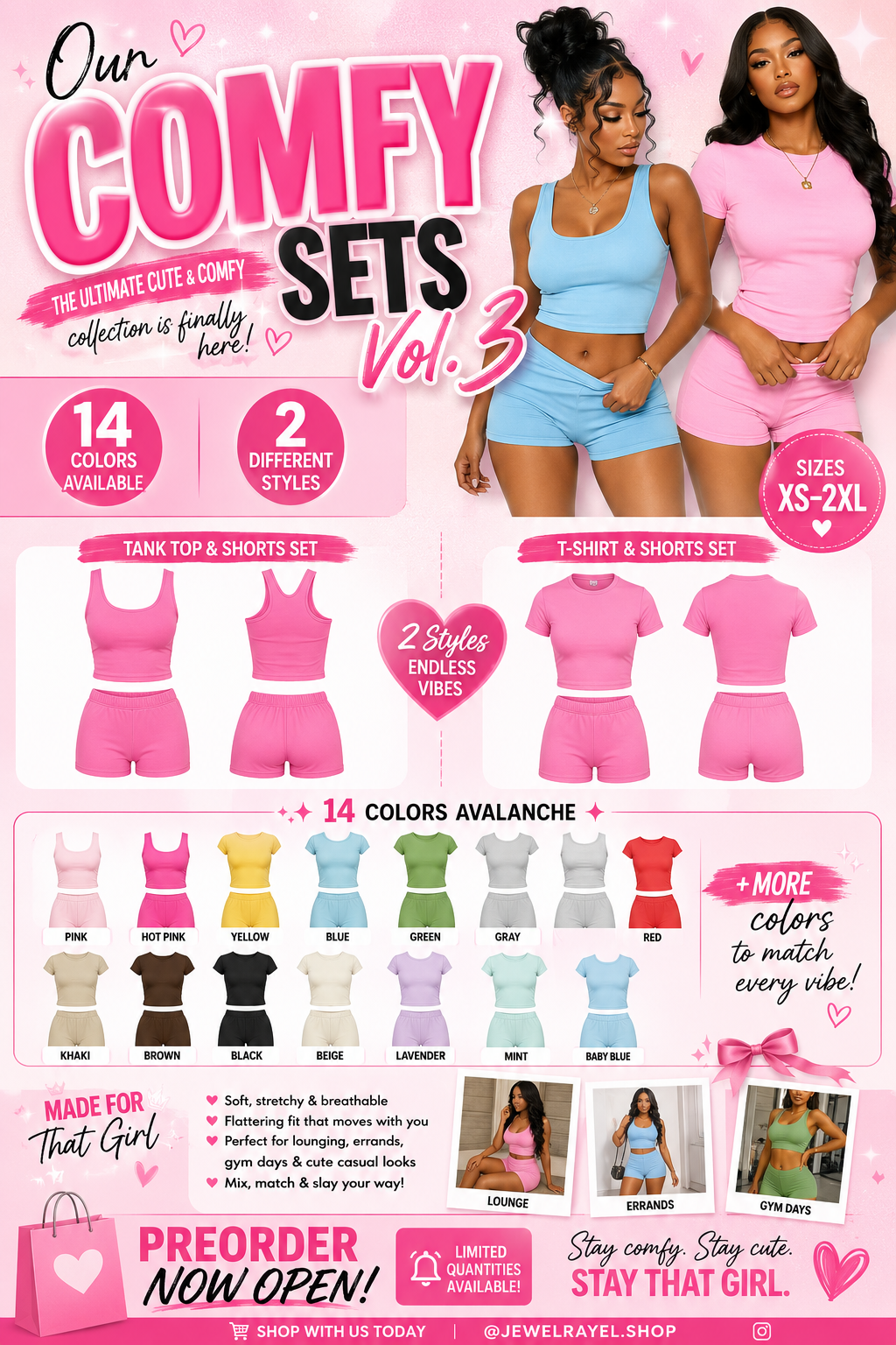 Comfy Sets Vol.3