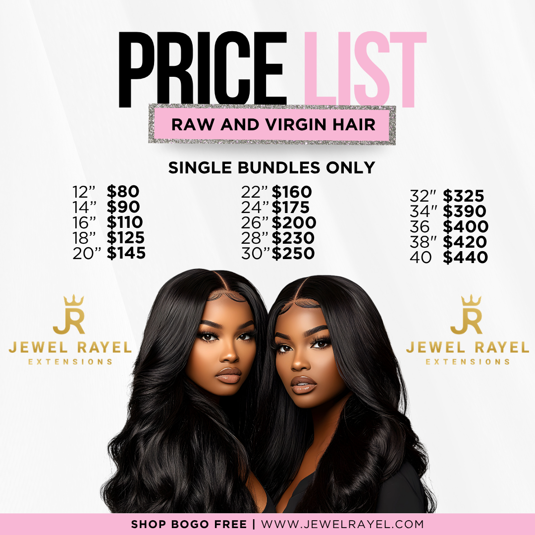 BURMESE 1B HAIR SINGLE BUNDLES (BOGO FREE DEAL)